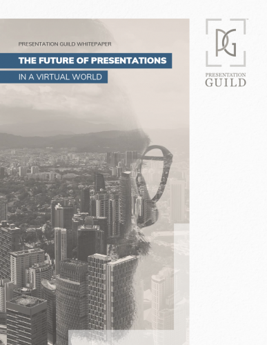 Future of Presentation Cover of cityscape