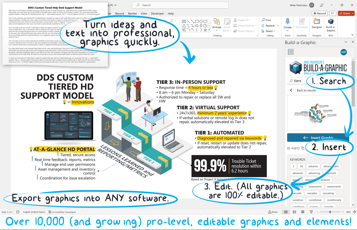 Build-a-Graphic Sample