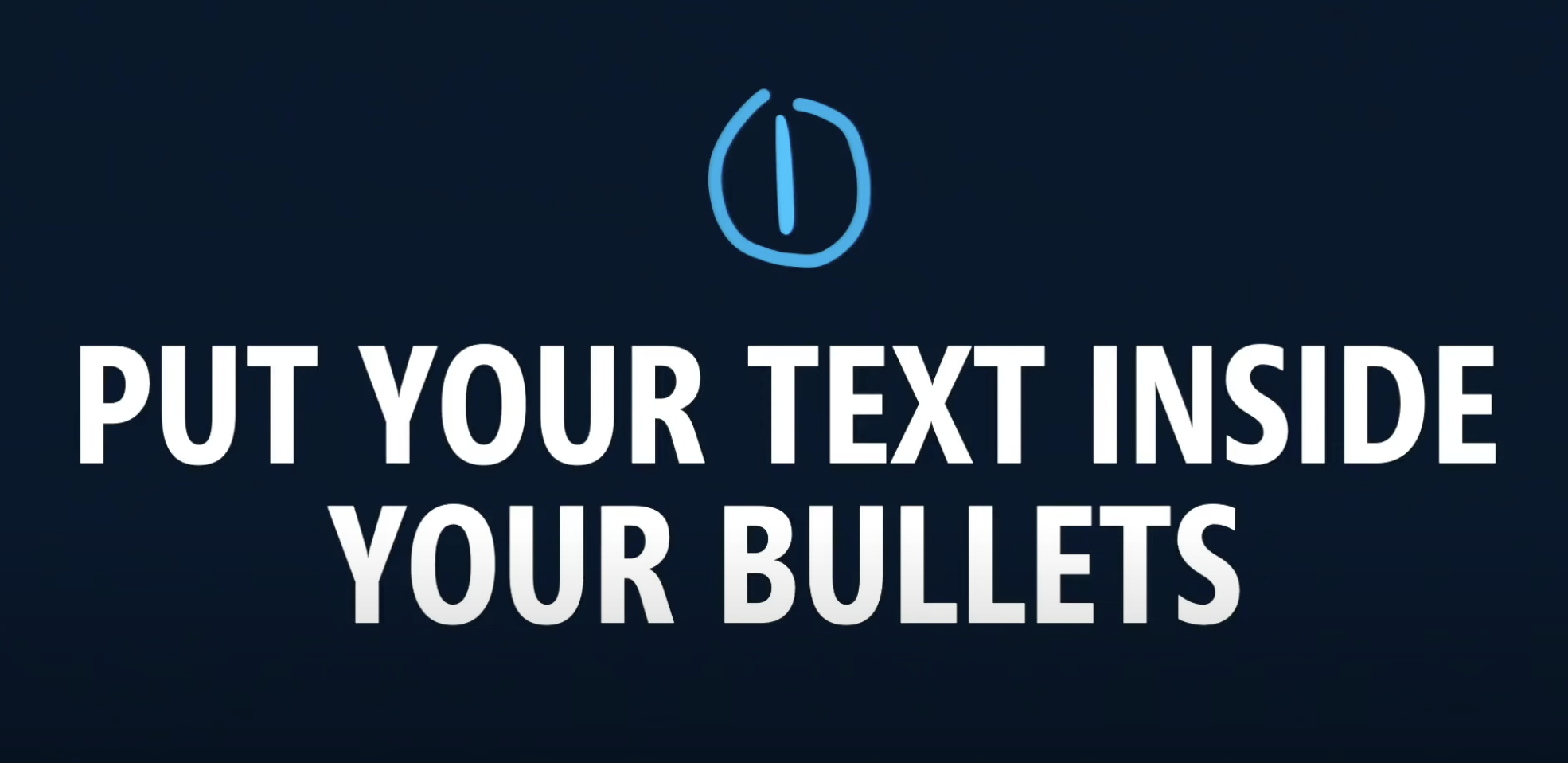 Three Minutes to Bullet Items in PowerPoint—CreativePro - Billion ...