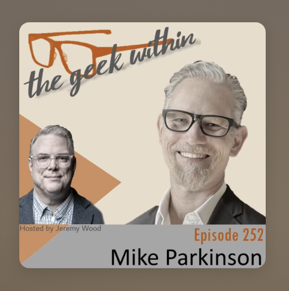 The Geek Within Podcast Promo Graphic