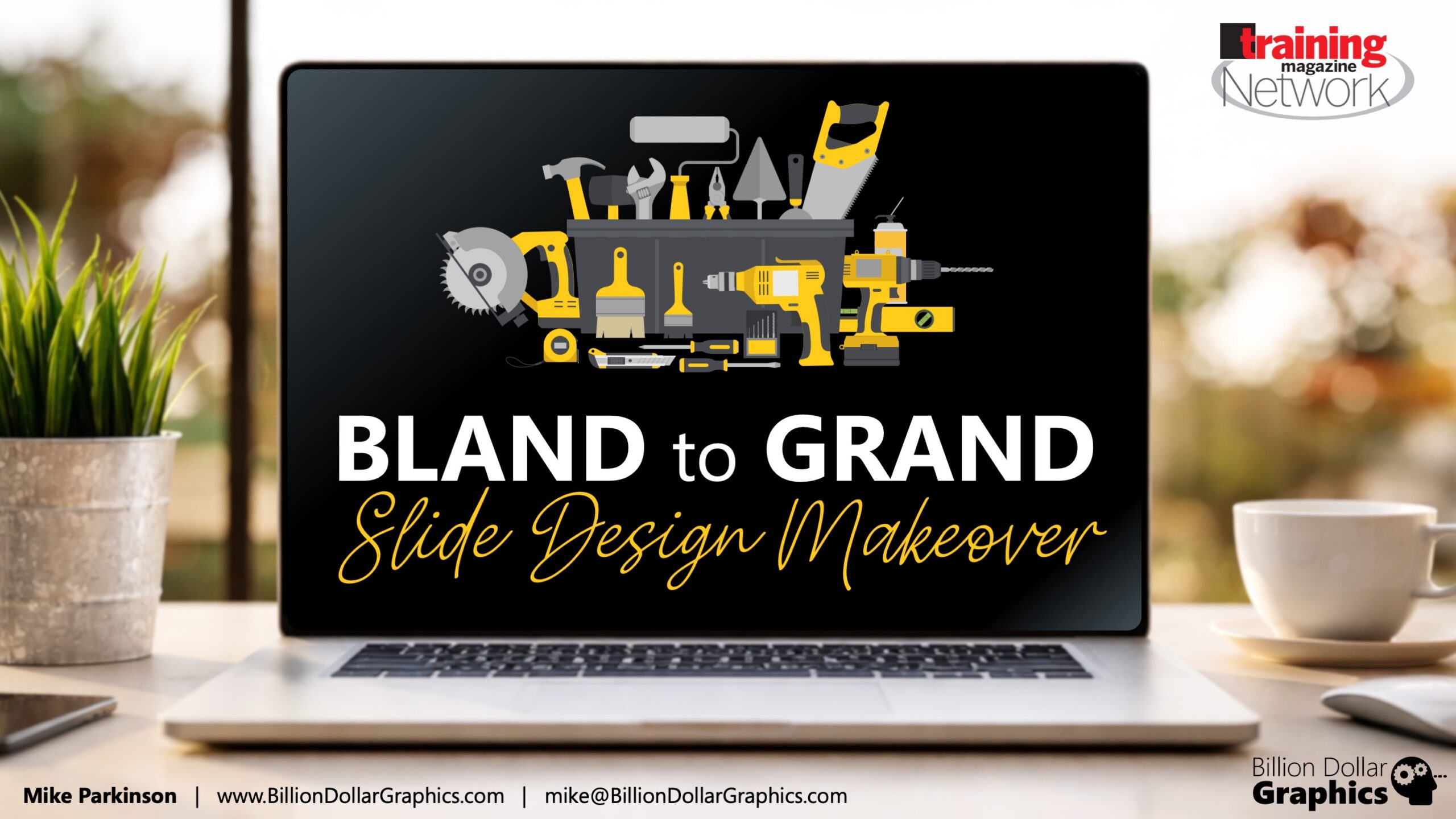 Bland To Grand Webinar Title Slide
