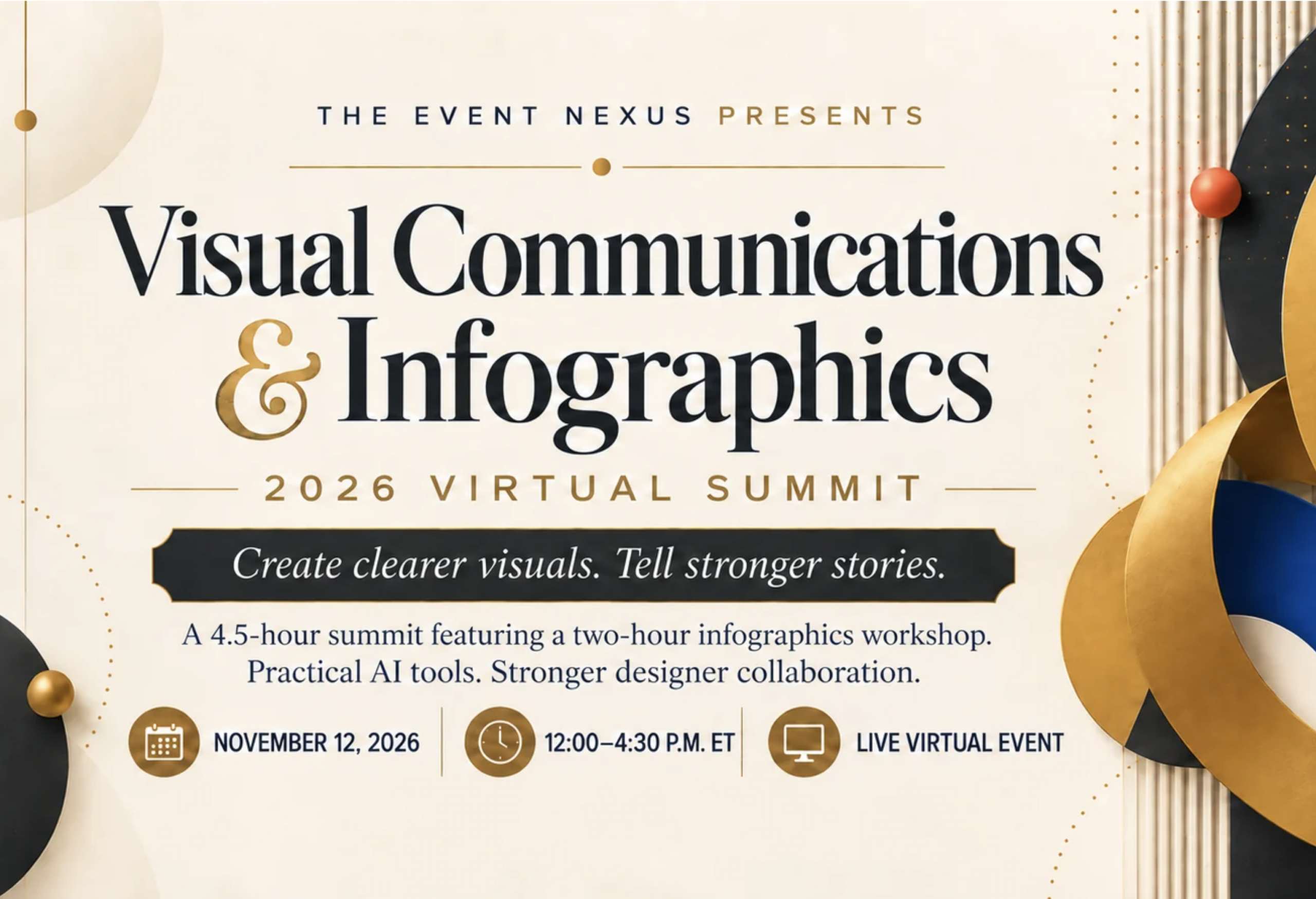 Visual Communications And Infographics Summit Image